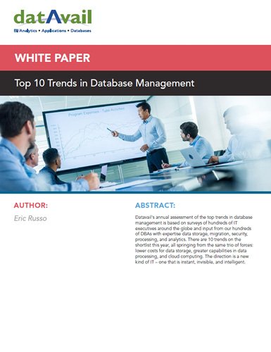 Top 10 Trends In Database Management