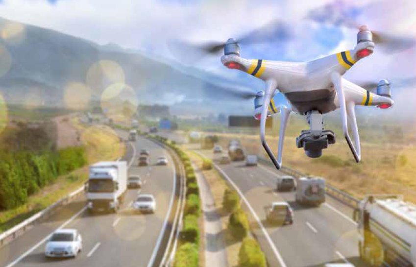 Traffic surveillance via Drone