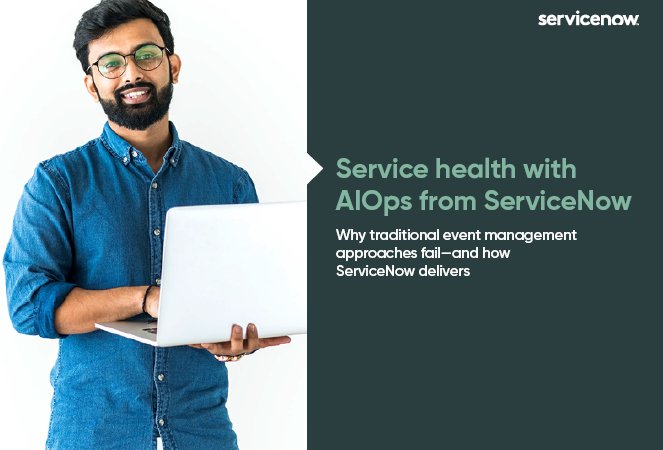 Whitepaper on EB Service health with AI Ops from ServiceNow