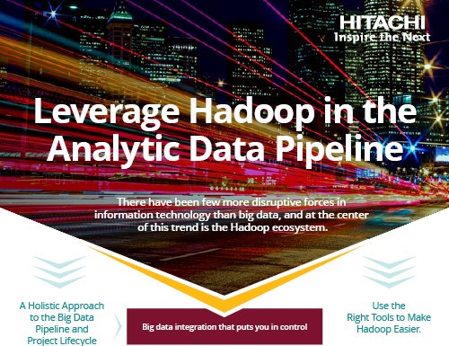 Whitepaper on Leverage Hadoop in Analytic Data Pipeline