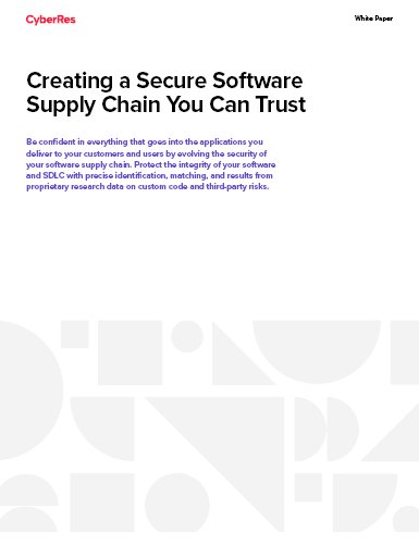Whitepaper Creating a Secure Software Supply Chain You Can Trust