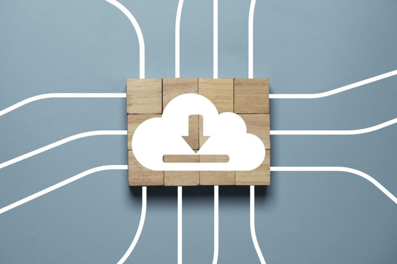 Data download from cloud network