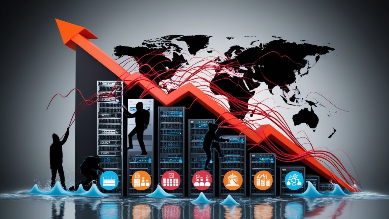 DDoS Attacks Surge 43%, Hacktivists Target Critical Infrastructure