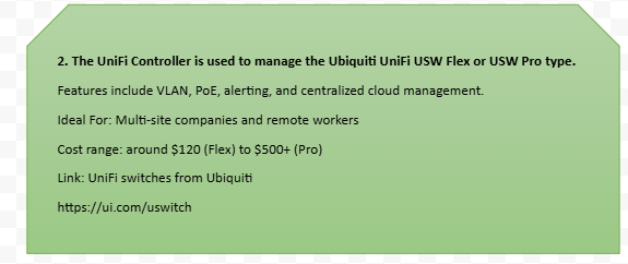 Managed Switches Versus Unmanaged Switches